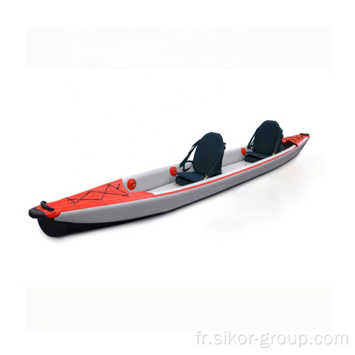ODM ODM OEM Avancé gonflable 2 Seares Drop Netle Kayak Single Fishing Professional Angler Kayak